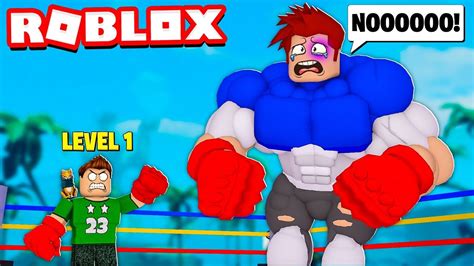 Luchamos Contra El Boxeador Mas Fuerte De Roblox Youtube
