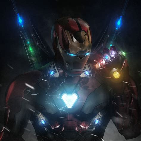 Iron Man Infinity Gauntlet Wallpapers Bigbeamng