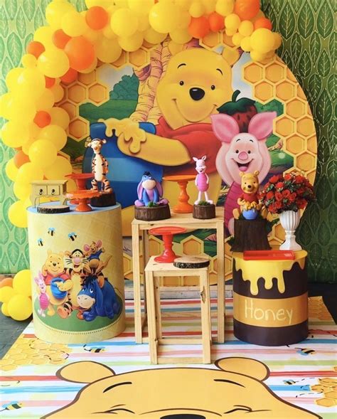 Winnie The Pooh Birthday Decorations ／