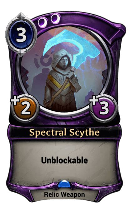 Spectral Scythe Eternal Cards Eternal Warcry