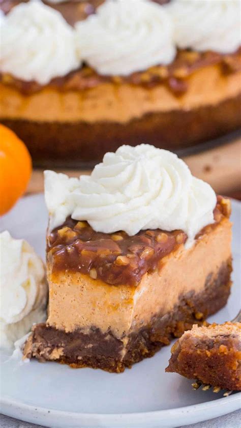 Pumpkin Pecan Pie Cheesecake Recipe Video Sweet And Savory Meals