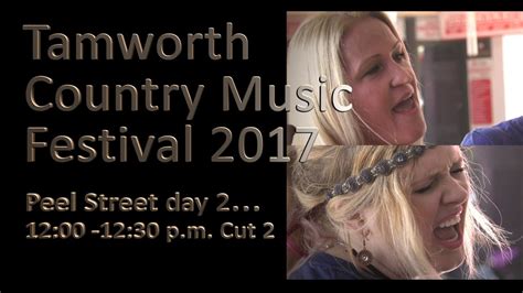 tamworth country music festival street buskers day 2 2017 youtube