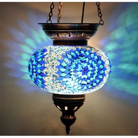 Turkish Moroccan Hanging Glass Mosaic Lamp Candle Id Buy