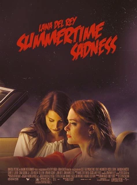 Lana Del Rey Summertime Sadness Lana Del Rey Summertime Sadness Movie Poster Wall