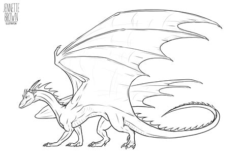 Dragon Lineart Template 2 By Sugarpoultry On Deviantart