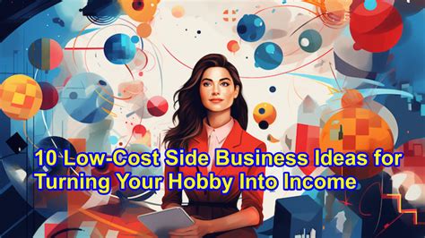 10 Low-Cost Side Business Ideas for Turning Your Hobby Into Income
