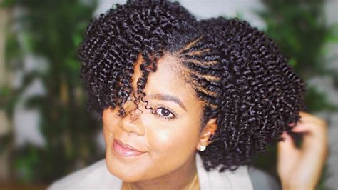 The swoop bang with a high bun is another twist out natural hair style that can be done on an old twist. 3 Strand Twist Out Hairstyle on Natural Hair [Video ...
