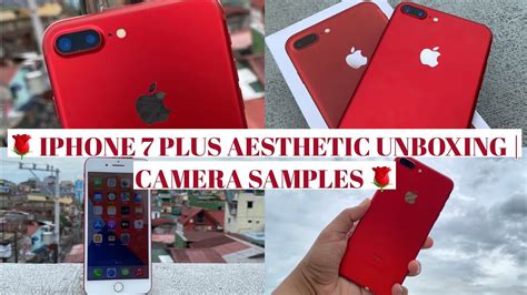 Apple Iphone 7 Plus Aesthetic Unboxing In 2021 Camera Samples