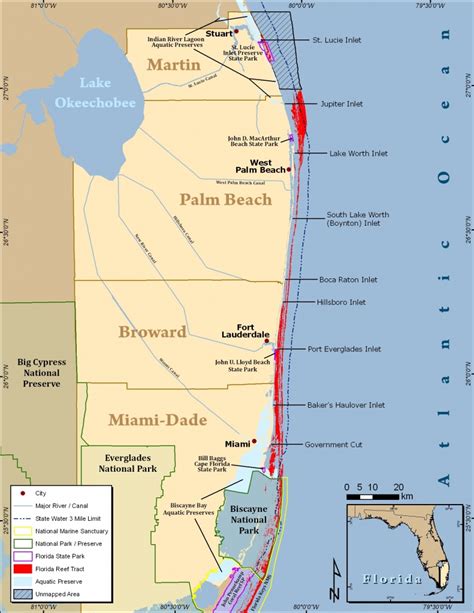 Maps Of Florida Orlando Tampa Miami Keys And More