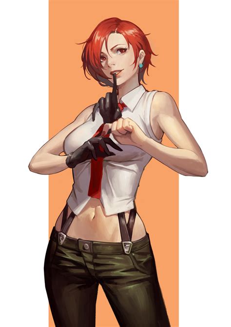 Zoma Phamoz On Twitter Vanessa KOF Character Voted By Patreon She Is Difficult To Draw