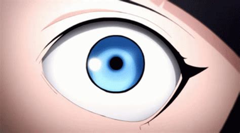 An Eye With Blue And White Colors Is Shown In This Animated Video Game Character S Eyes