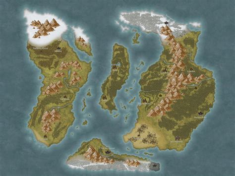 Hey I Need Some Criticism On My Map I Made Rworldbuilding