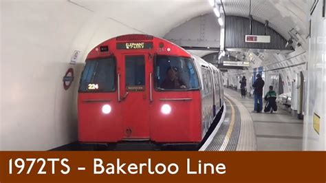 London Underground Bakerloo Line 1972ts Various Stations Youtube