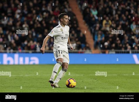 Real Madrids Lucas Vazquez During La Liga Match Between Real Madrid