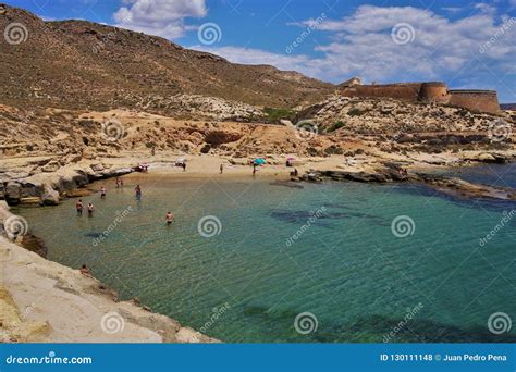 Beach Of The Playazo De Rodalquilar Nijar Almeria Andalusia Spain Stock Photo Image Of Almeria