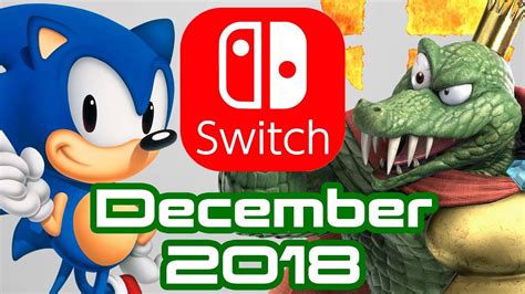 10 Nintendo Switch Games Coming December 2018 Youtube
