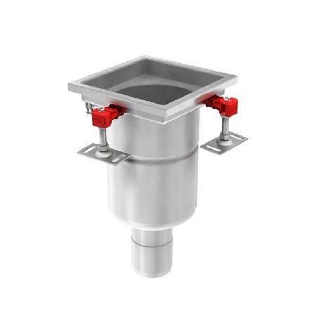 Aco Hygienic Stainless Steel Gully 157 Fixed Height Vertical Outlet