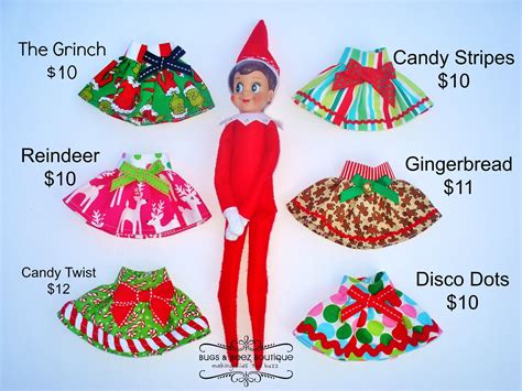 Elf On The Shelf Skirts Facebook Com Elf On Shelf Costume