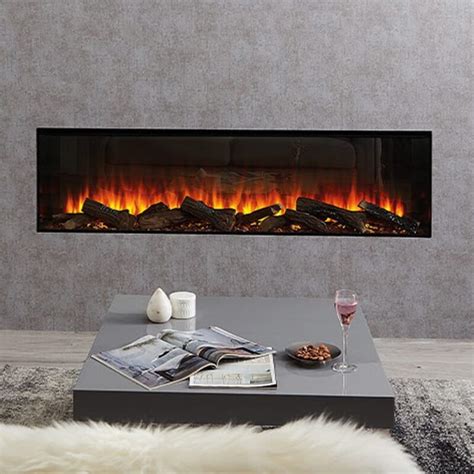 British Fires New Forest 1600 Inset Electric Fireplace Bonfire Reading