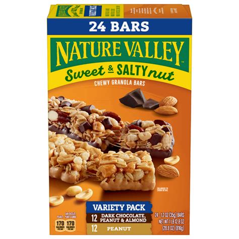 Save On Nature Valley Chewy Granola Bars Sweet And Salty Nut Variety Pack