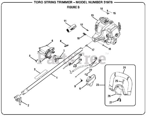 Toro 51978 A 090309029 Toro String Trimmer Revision 01 Sn