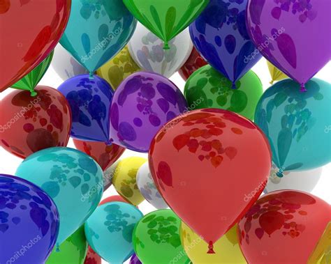 Multi Coloured Balloons Stock Photo By ©kjpargeter 5032039