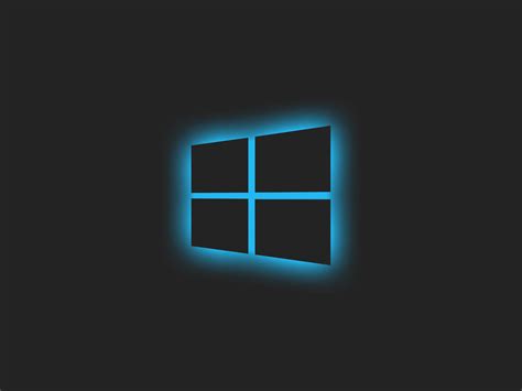 2732x2048 Resolution Windows 10 Logo Blue Glow 2732x2048 Resolution
