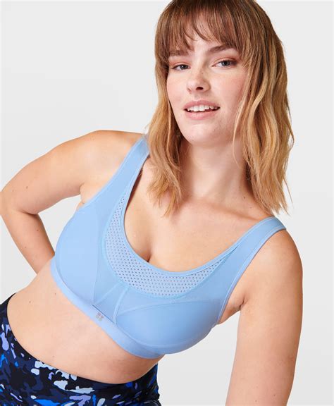 ultra running bra filter blue women s sports bras sweaty betty