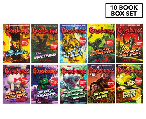 Goosebumps Horrorland Series 10 Book Collection Nz