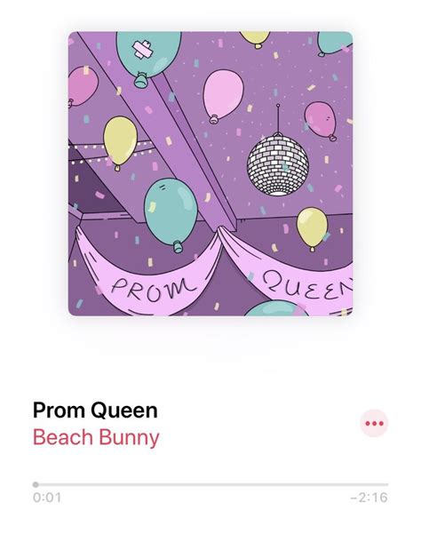 Prom queen beach bunny in 2020