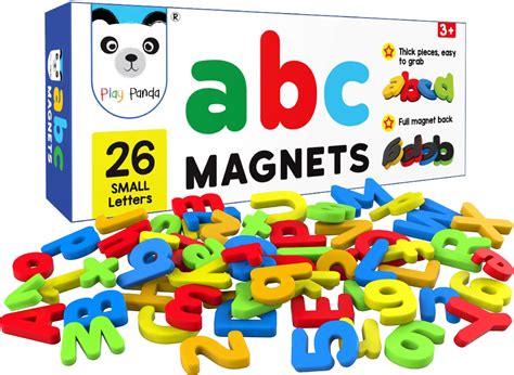 Jogenii Abc Magnets Small Letters 26 Magnetic Letters Playpanda