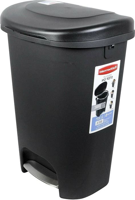 Costco rubbermaid brute 32g trash can with lid price: Rubbermaid Step-On Lid Trash Can for Home, Kitchen,