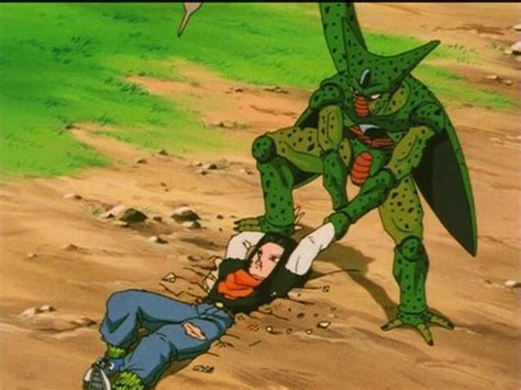 Android 17 Vs Imperfect Cell Androide Androide 17 Androide Numero 17