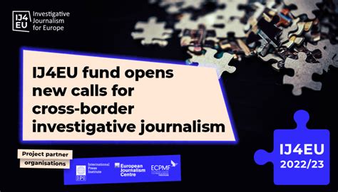 Ij Eu Fund Opens New Calls For Cross Border Investigative Journalism