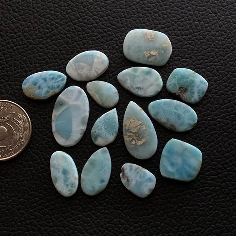 Very Rare Blue Larimar Lot Natural Best Material Dominican Etsy
