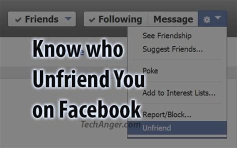 How To Find Out If Someone Has Unfriended Me On Facebook Zeru