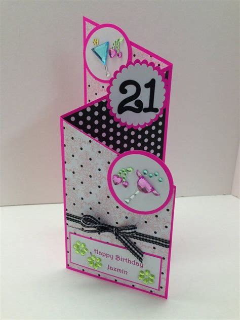 Foldable Printable 21st Birthday Cards Printable Templates Free