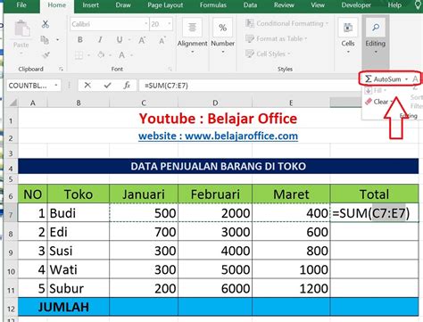 Rumus Total Perkalian Excel Menggunakan Excel Sebagai Vrogue Co