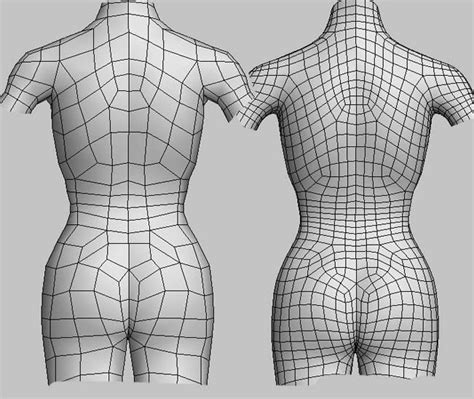 Reference Art For Character Design Topology Character Modeling Anatomy Models