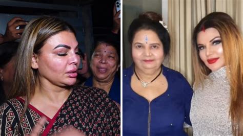 Rakhi Sawant Cries Inconsolably After Mothers Death Rashami Desai Prince Narula Express Their