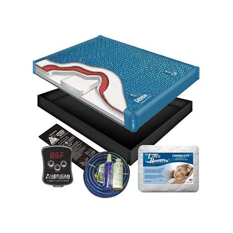 Hence, you get some of that oldie waterbed feel, where every undulating wave hits you just right and creates the feeling of. Ultra Waveless Lumbar Waterbed Mattress Kit - King & Queen ...