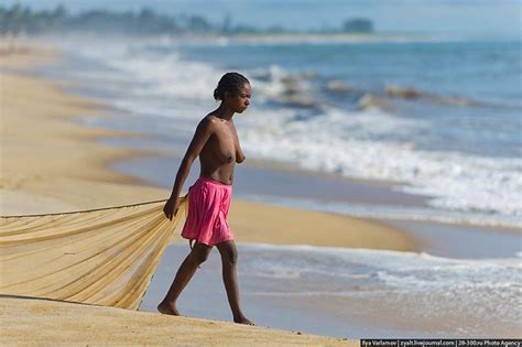Seminude Girl On The Beach Madagascar Flickr Photo Sharing