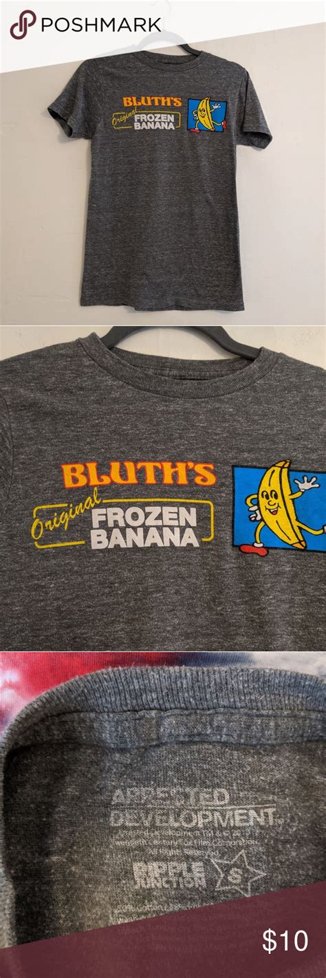 Arrested Development Bluths Frozen Banana T Shirt Used Condition Some