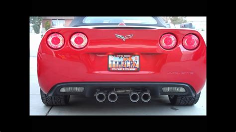 C6 Corvette Borla Exhaust Youtube