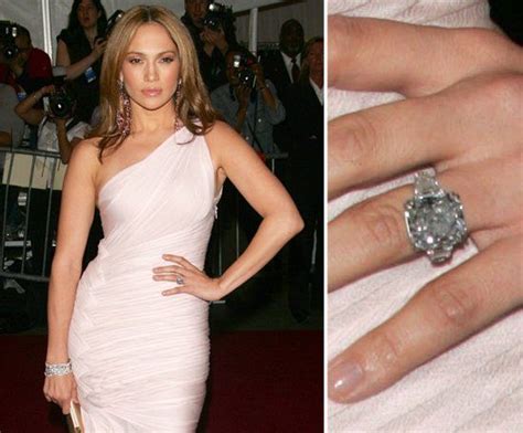 Jennifer Lopez Celebrity Rings Celebrity Engagement Rings Celebrity