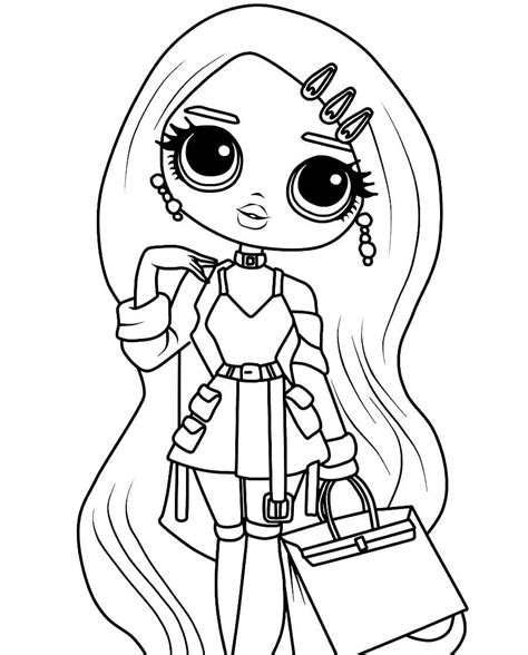 Funky Fresh Lol Omg Coloring Page Free Printable Coloring Pages For Kids