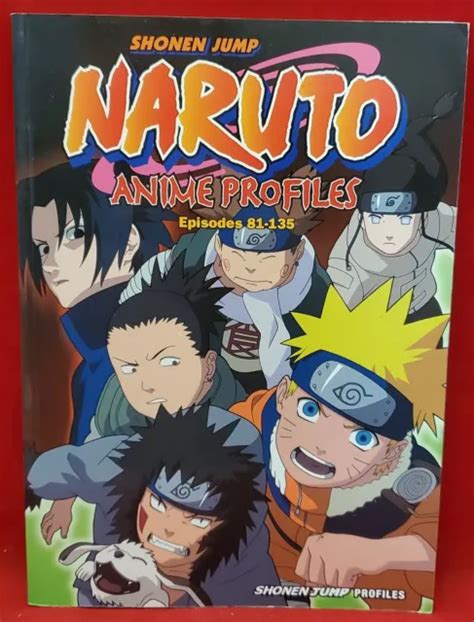 2008 Naruto Anime Profiles Episodes 81 135 Shonen Jump Guide Book 587