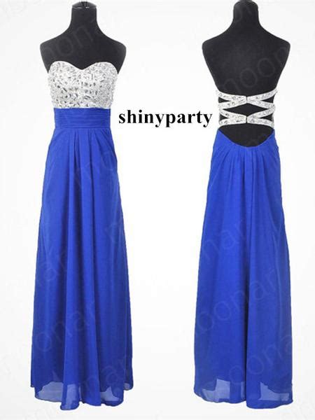 A Line Backless Blue Prom Dresses Red Prom Dresses Dresses For Prom