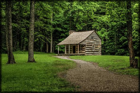 Deep Woods Cabin In Cades Cove Photograph By Wendell Franks