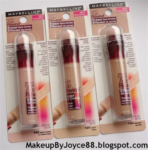 Makeupbyjoyce Review Swatches Maybelline Instant